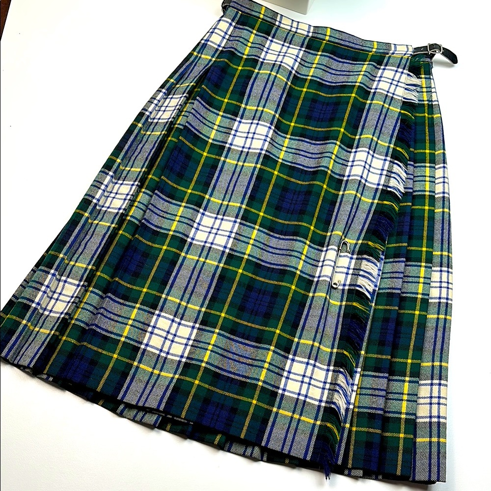 Vintage Bonwit Teller Plaid Skirt